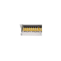 ROLINE Cat.6/Class E 19" Patch Panel, 24 Ports, STP light grey