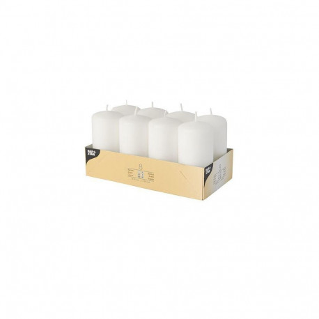 Papstar 17984 wax candle Cylinder White 8 pc(s)