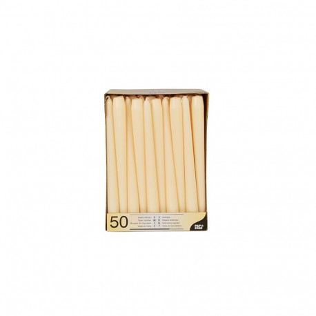 Papstar 17967 wax candle Cylinder Champagne 50 pc(s)