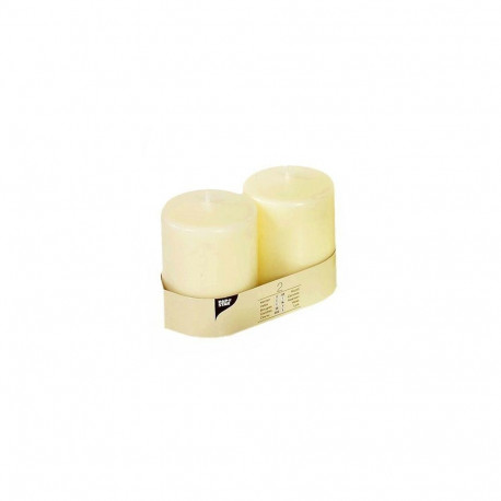 Papstar 15362 wax candle Cylinder Ivory 2 pc(s)