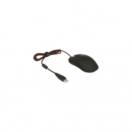 DeLOCK 12531 mouse Gaming Ambidextrous USB Type-A Optical 4800 DPI