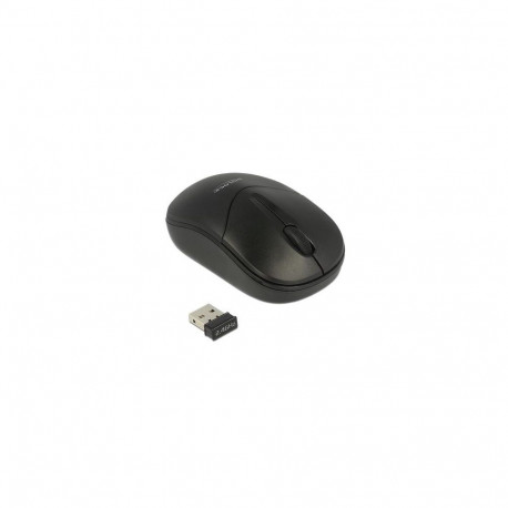 DeLOCK 12494 mouse Travel Ambidextrous RF Wireless Optical 1000 DPI