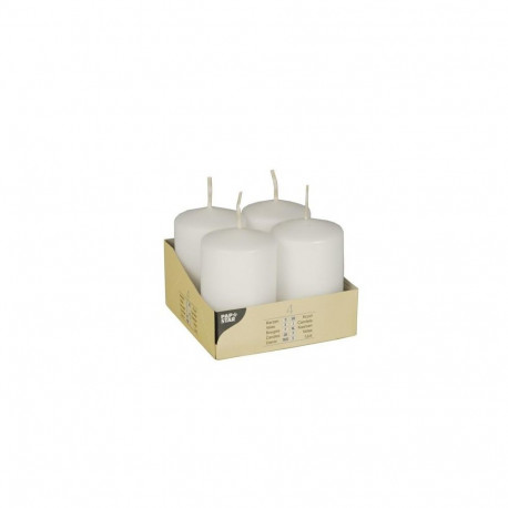 Papstar 10483 wax candle Cylinder White 4 pc(s)