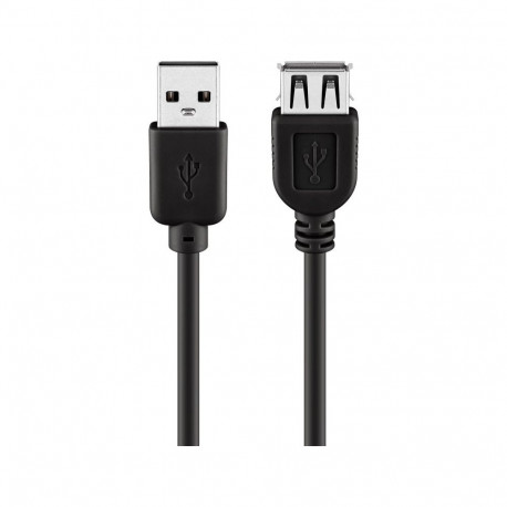 Goobay USB-kaabel 68905 USB 2.0 5m USB A, must