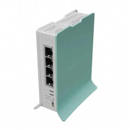Mikrotik hAP wireless router Gigabit Ethernet Single-band (2.4 GHz) Green  White