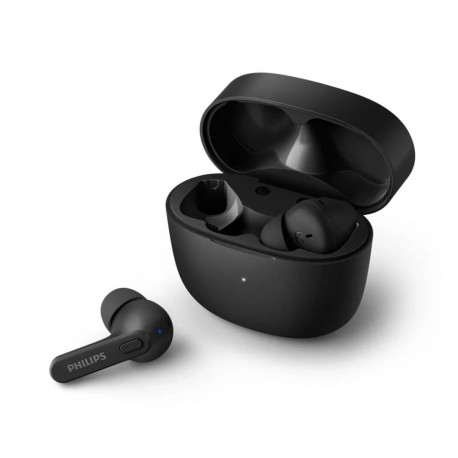 Philips tõeliselt juhtmevabad kõrvaklapid TAT2206BK/00 veekindlus IPX4 kuni 18 tundi esitusaega, mus
