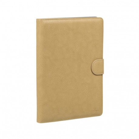Rivacase 3017 25.6 cm (10.1") Folio Beige