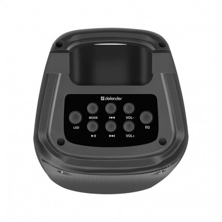 Portable Speaker - Speaker Defender Boomer 20W Bluetooth FM Black
