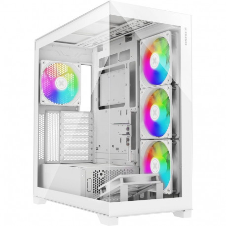 Xilence arvutikorpus X818.W.ARGB ATX/micro ATX/Mini-ITX, valge