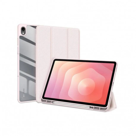 Dux Ducis Galaxy Tab S11 Toby Tri-Fold Smart Folio Case Pink