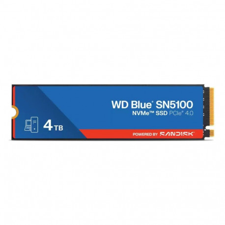 SanDisk SSD||Blue SN5100|4TB|M.2|NVMe|3D QLC|Write speed 6700 MBytes/sec|Read speed 6900 MBytes/sec|
