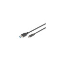 Digitus USB-C connection cable, USB-A - USB-C