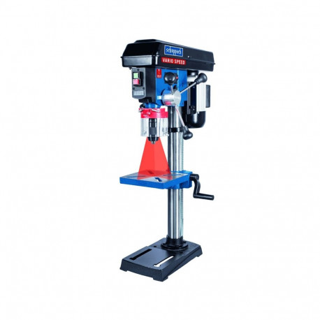Scheppach DP19Vario 2580 RPM võtmeta 31.4kg, must, sinine, punane
