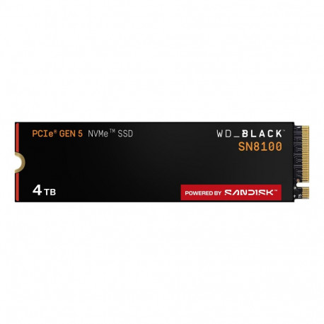 SSD|SANDISK|2400xTBW rating|NVMe Yes|PCI Express 5.0|M.2|4000 GB|SN8100|WDS400T1X0M-00CMT0