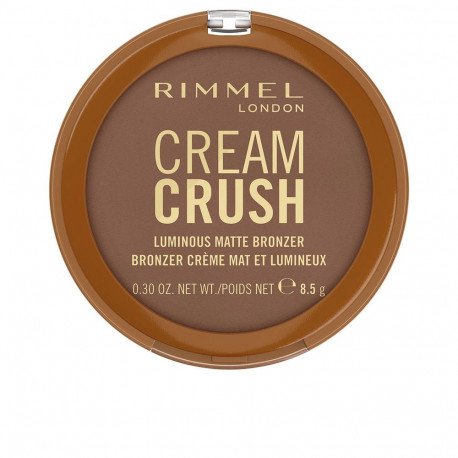 RIMMEL LONDON CREAM CRUSH luminous matte bronzer #004-Cinnamon 8,5 gr
