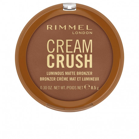 RIMMEL LONDON CREAM CRUSH luminous matte bronzer #003-Cappuccino Deep 8,5 gr