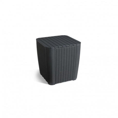 Allibert Luzon outdoor table Graphite Square shape