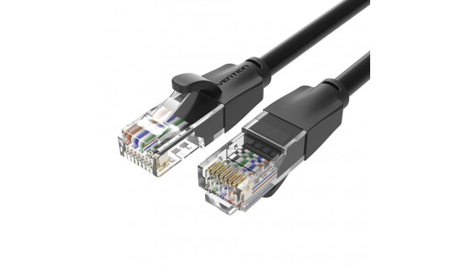 PATCH CABLE CAT.6 UTP/5M BLACK IBEBJ VENTION
