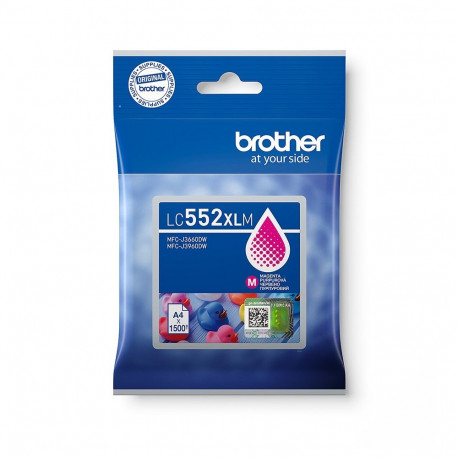 Brother tindikassett LC552XLM 1tk originaal, magenta