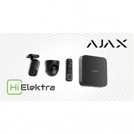 AJAX IP-kaamera TurretCam HL 8MP 2.8mm 50m IR IP65, must