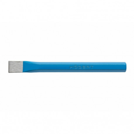 Hogert cold chisel HT3B722, 150mm, 13mm, HRC 55-60, durable cutting edge, reinforced hexagonal secti