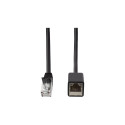Logilink patch-kaabli pikendus Cat.6A premium, must, 2m
