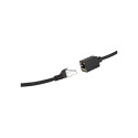 Logilink patch-kaabli pikendus Cat.6A premium, must, 2m