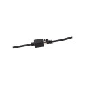 Logilink patch-kaabli pikendus Cat.6A premium, must, 2m