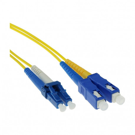 0.5m LSZH Singlemode 9/125 OS2 fiiberoptiline patch-kaabel dupleks LC- ja SC-liidestega