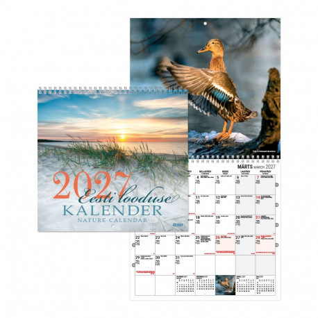 2911417000, Seinakalender Eesti Looduse kalender ruut