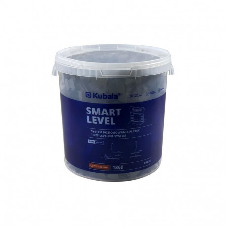 Plaatide tasandusklambrid 1.5mm, 800 tk + ämber