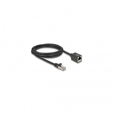 DeLOCK 90309 networking cable Black 2 m Cat6a S/FTP (S-STP) Round