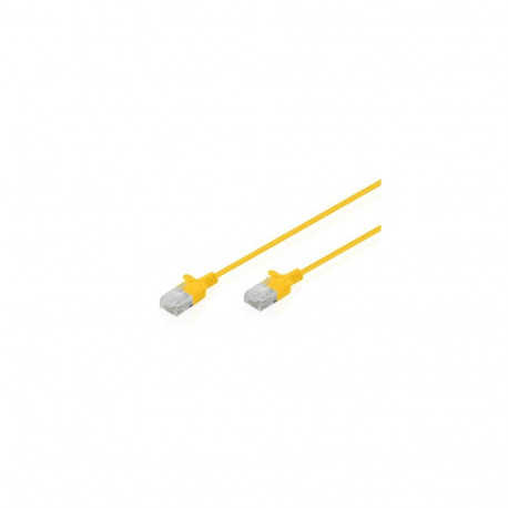 Digitus CAT 6 U-UTP Slim patch cable, 1 m, yellow