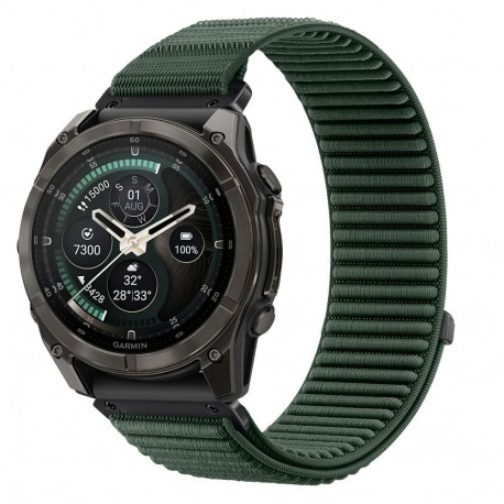 TECH-PROTECT NYLONLOOP GARMIN FENIX 5 / 6 / 6 PRO / 7 / 8 / 8 PRO / 9 / 9 PRO (47 MM) MILITARY GREEN