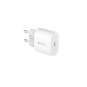Devia wall charger Pro6 QC 1xUSB-C 20W + USB-C-Lightning cable white