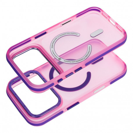 Case for iPhone 11 Forcell F-Protect Vivid Premium compatible with MagSafe pink