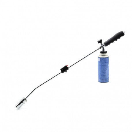 Geko G20035 weed burner torch, ergonomic handle, eco-friendly, gas cartridge powered