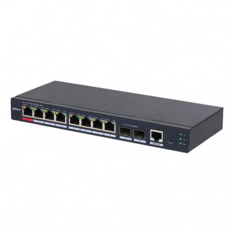 Switch|DAHUA|S4210-8GT-110|Switch type Managed|Switch layer L2|Form factor Desktop/Wall-Mounting|8xR