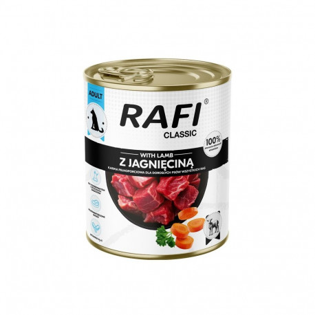 RAFI Classic with lamb - wet dog food - 800g