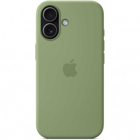 Apple Silicone case with MagSafe for iPhone 17, light moss