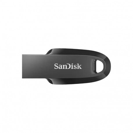SanDisk USB-mälupulk 128GB Ultra Curve USB 3.2, must