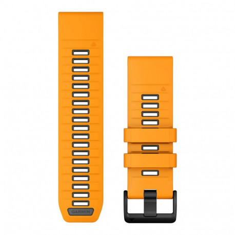 Garmin asendusrihm QuickFit 26mm silikoon, oranž/grafiit