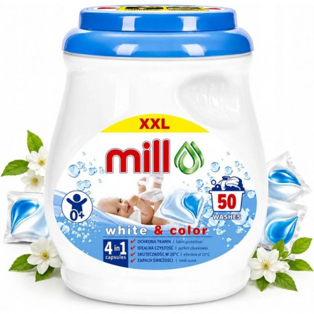 MILL PROFESSIONAL pesukapslid BABY DUO CAPS, 50