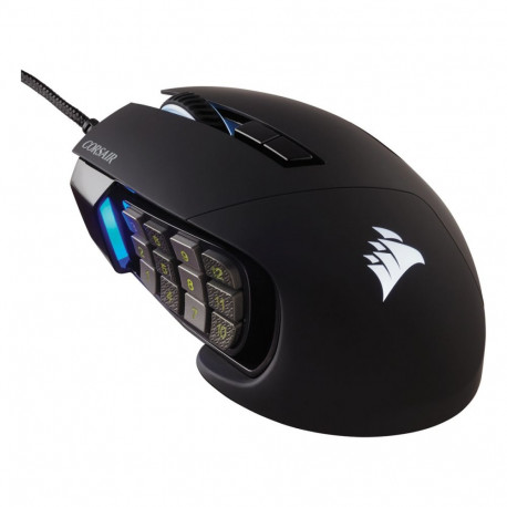 "Corsair Gaming Mouse Scimitar RGB Elite optisch kabelgebunden 17 Tasten 18000 dpi black"