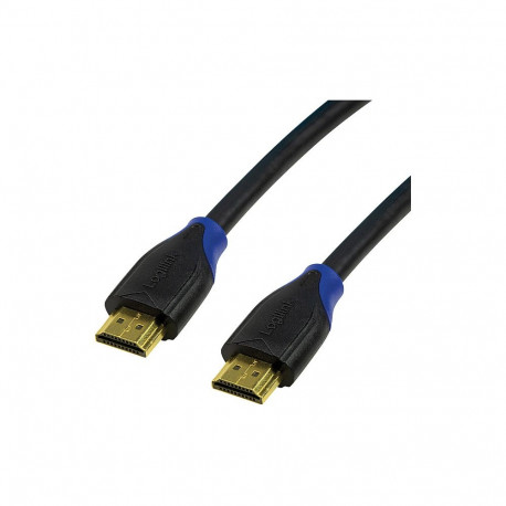 "Logilink HDMI-Kabel Ethernet High Speed. 4K2K/60Hz.10.00m sw bulk"