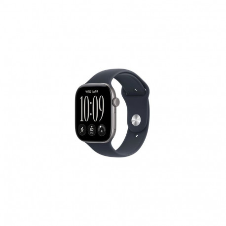 Apple Watch Series 12 (2026) GPS 42mm Space Gray Alu Case, Navy Blue Sport Band S/M EU MJE74