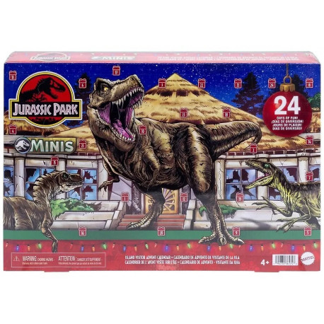 Mattel advent calendar Jurassic World 2026 Island Visitor