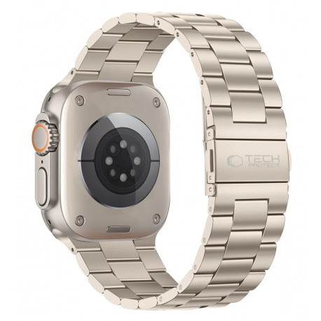 Tech-Protect kellarihm Stainless Apple Watch 44/45/46/49mm, starlight