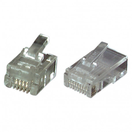 "EFB 37519.1-100 Modular Stecker RJ45 E-MO 8/8 SR VPE100"