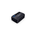CyberPower ups BU Basic BU650EULCD 650VA 360W 3x Schuko-pistikupesa ja USB-ühendus